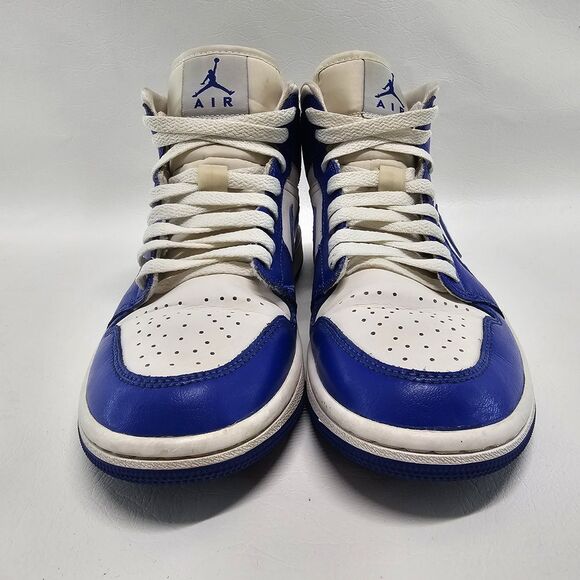 Nike Air Jordan 1 Mid “Kentucky Blue” – Youth 6.5Y (BQ6472-104) - Picture 3 of 8
